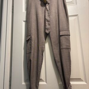 New York & Company 7th Avenue Design Studio Slim Ankle Cargo Pants Size 0